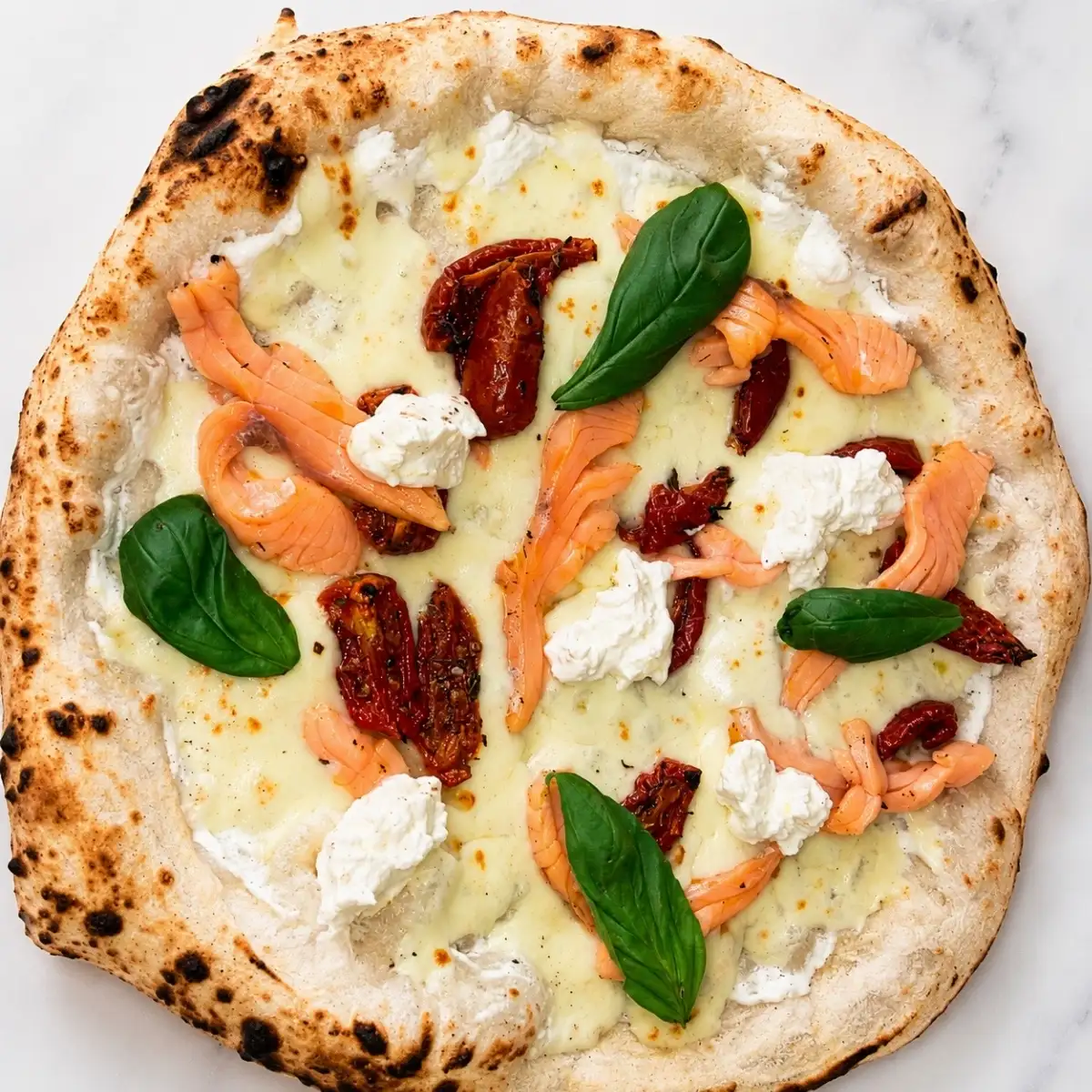 Pizza Saumon